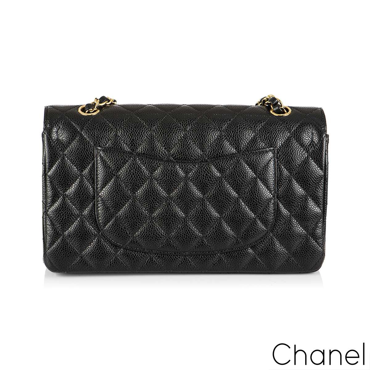 Chanel Black Caviar Medium Classic Double Flap Bag